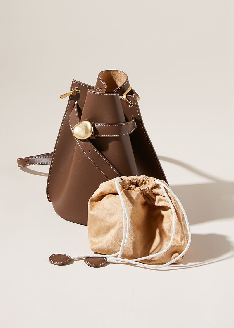 Coffee Leather Bag