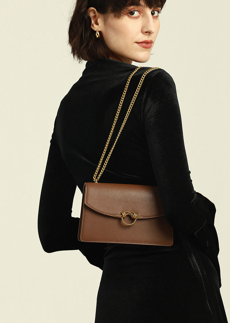 Brown Leather  Bag